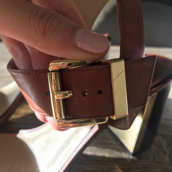 Michael Kors Block Heel Sandals - Picture 4 of 6